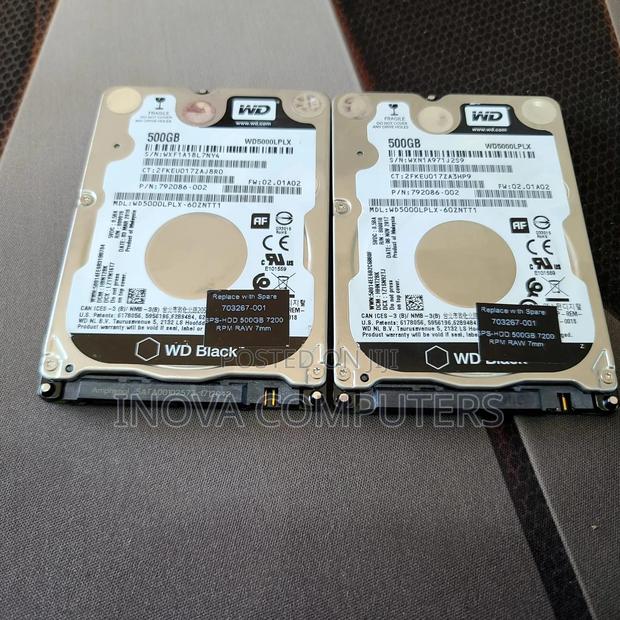 Laptop HDD 500gb Hard Disk Drive - main view