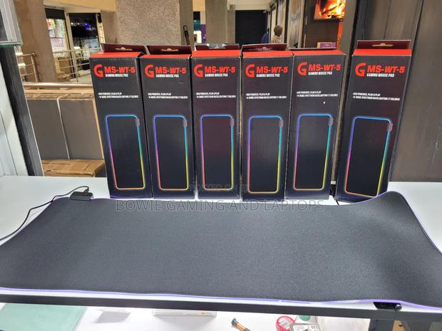 Gaming Large Keyboard and Mouse Pad With RGB - thumbnail 2