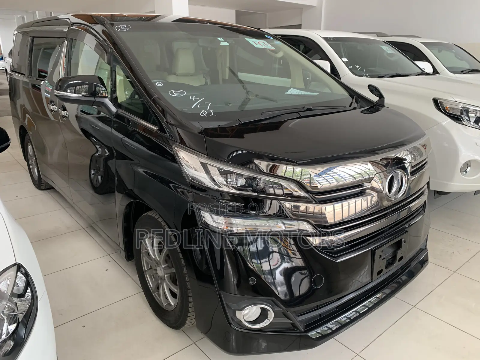 Toyota Vellfire 2017 Matt Black