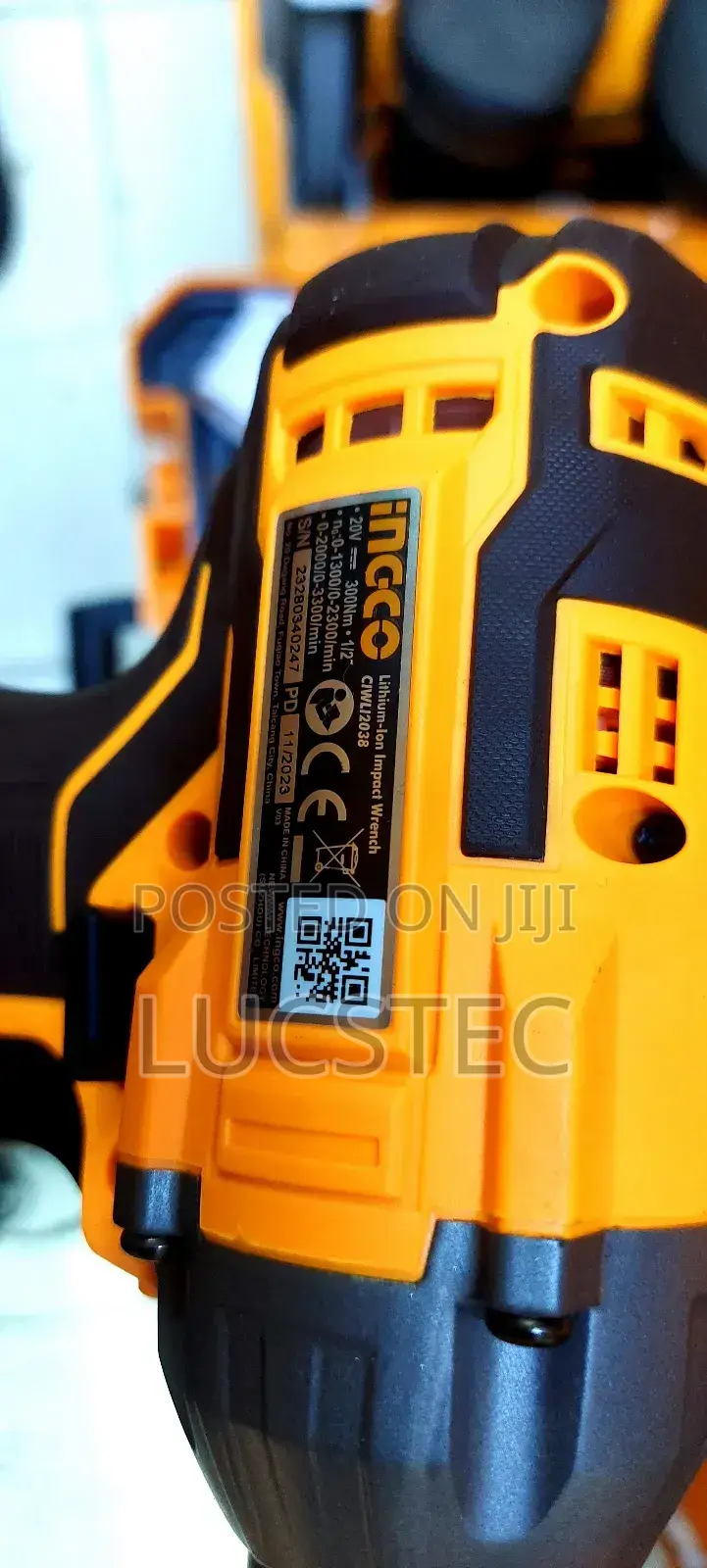Ingco Combo Drill And Impact Wrench 20v