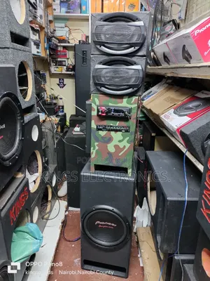 Homecar Audio Ground Shaker System With Bluetooth