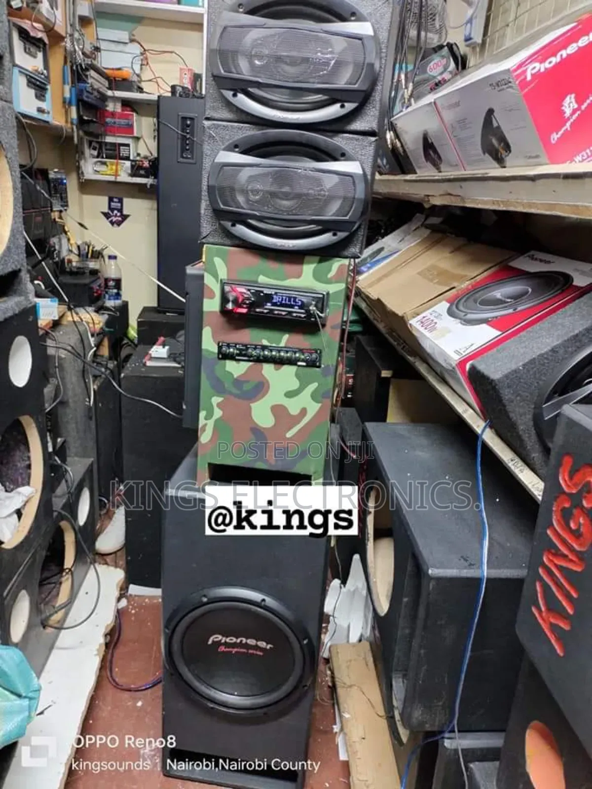 Homecar Audio Ground Shaker System With Bluetooth