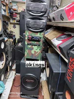 Homecar Audio Ground Shaker System With Bluetooth