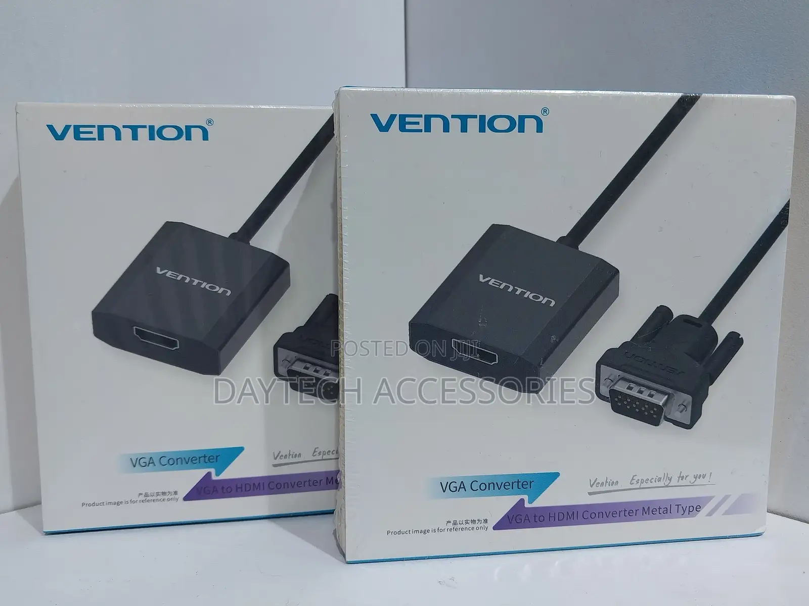 Vention Vga to Hdmi Adapter 1080p Video Dongle With Audio