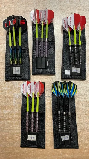 Tungsten Darts Complete W/ Palladium Flights and Wallet 28g