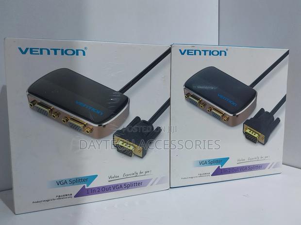 Vention 1 in 2 Out Vga Splitter 1m - thumbnail 2