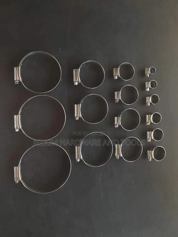 Hose Clips Available 1⁄2 , 2,3,4,5,6, Inches - thumbnail 3