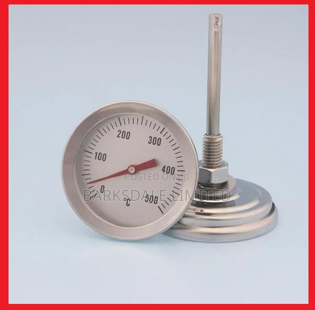 500c BBQ Grill Smoker Temperature Gauge Thermometer Dial - thumbnail 2