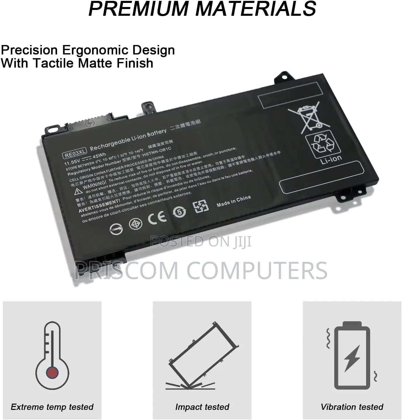 RE03XL L32656-005 Laptop Battery for HP Probook 430 440 G6 G