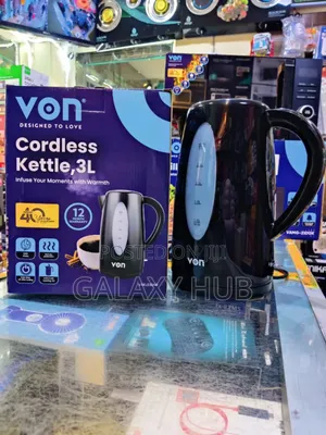 *Von 3litres Cordless Kettle