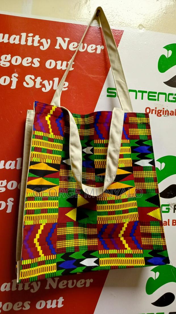 3D Ankara Tote Bags - main view