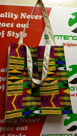 3D Ankara Tote Bags