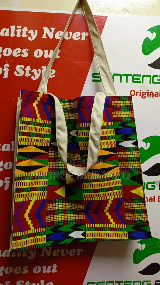 3D Ankara Tote Bags - thumbnail 2