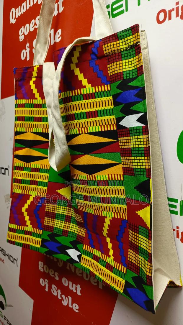 3D Ankara Tote Bags - thumbnail 3