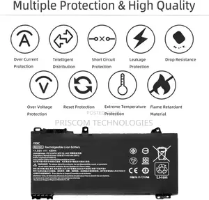 RE03XL Battery for HP Probook 430 440 445 450 455 455R G6 G7