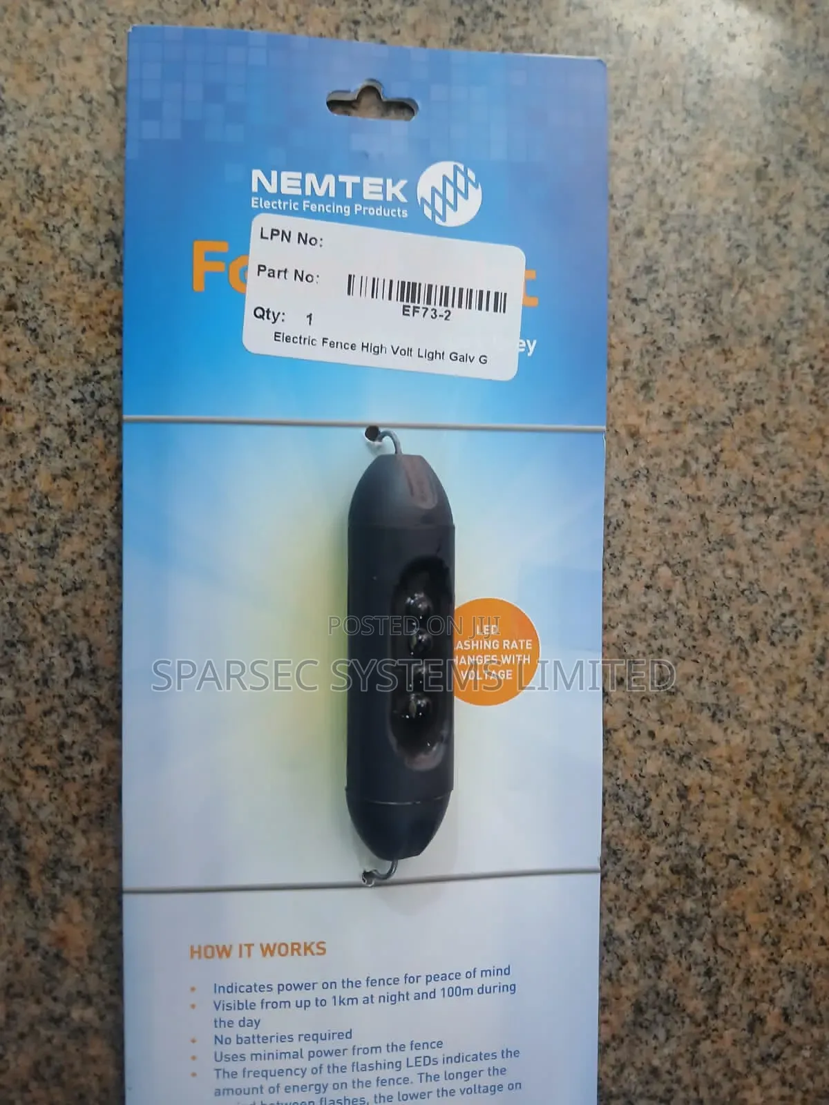 Nemtek Fence Light Indicator
