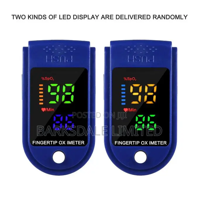 Pulse Oximeter Monitor Oxygen Pulse Rate Rapid Reading