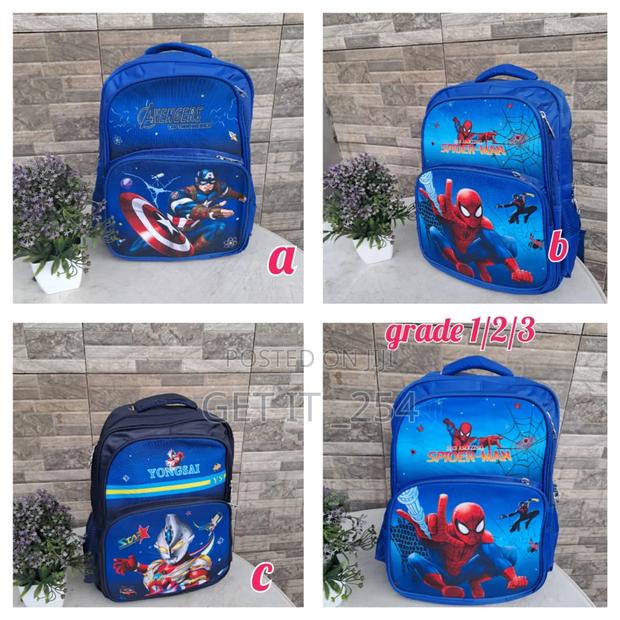 *Big Size Cartoon Themed School Bag - thumbnail 2