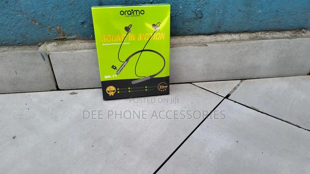 Oraimo Mk71 Neckband Wireless Earphones - thumbnail 2