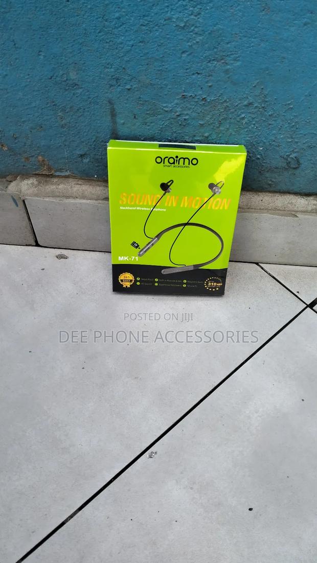 Oraimo Mk71 Neckband Wireless Earphones - main view