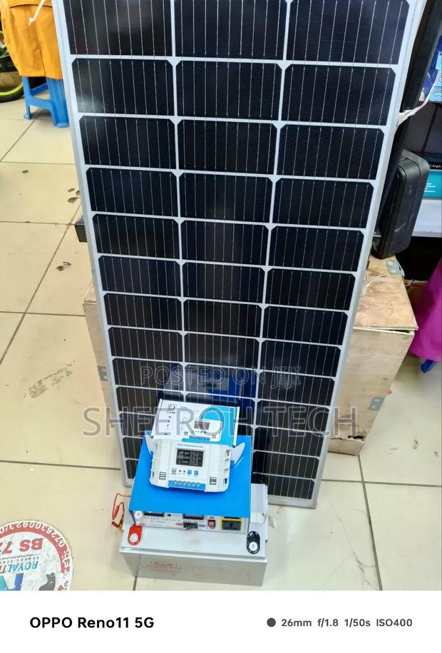 150ah/12vts Solar Panels Battery Kit