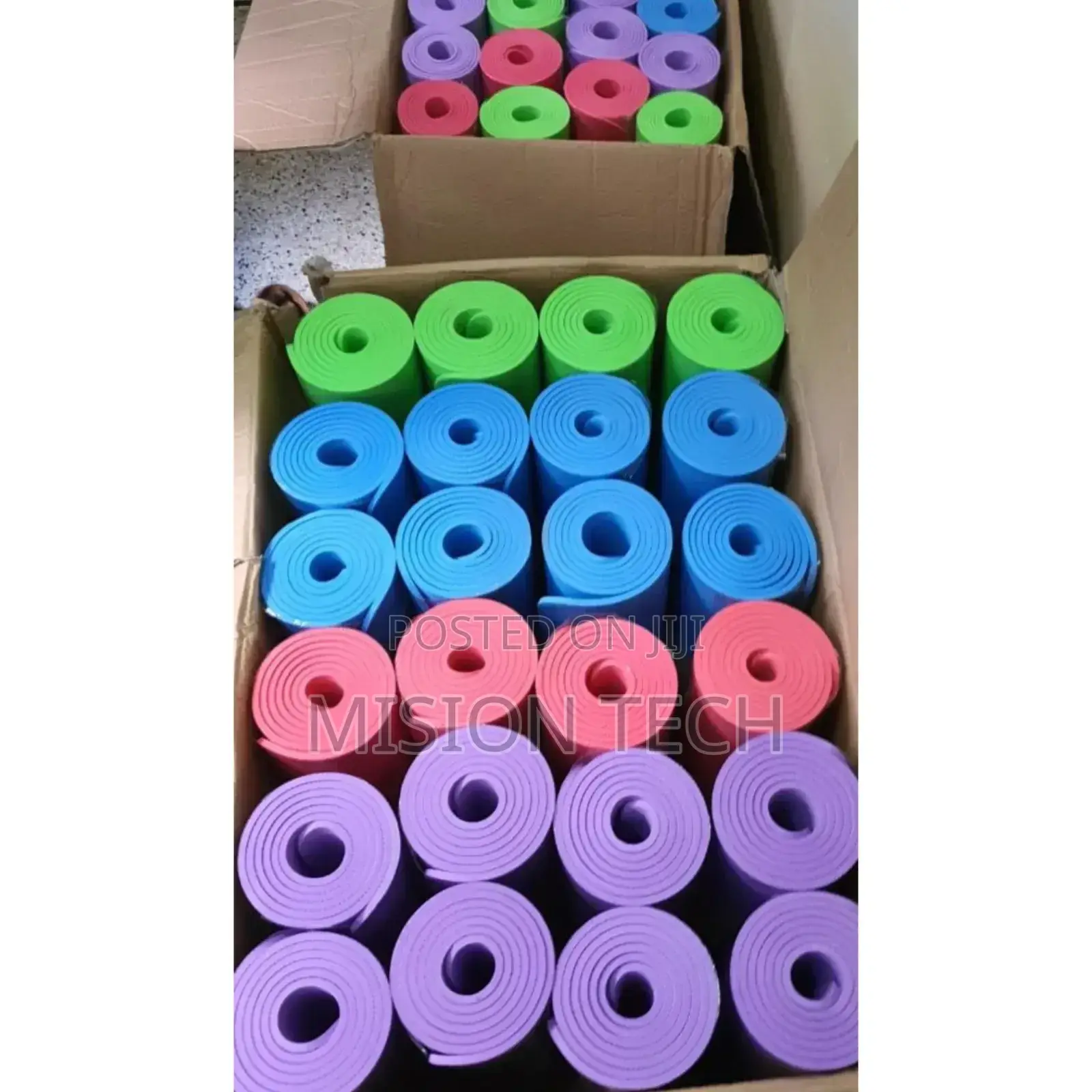 Double Sided Exercise Fitness Yoga Mat 8MM