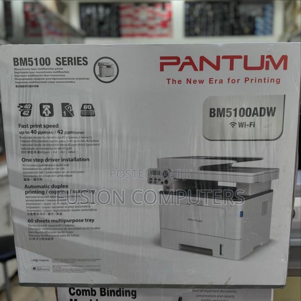 Pantum BM5100ADW Mono Laser Multifunction Printer - main view