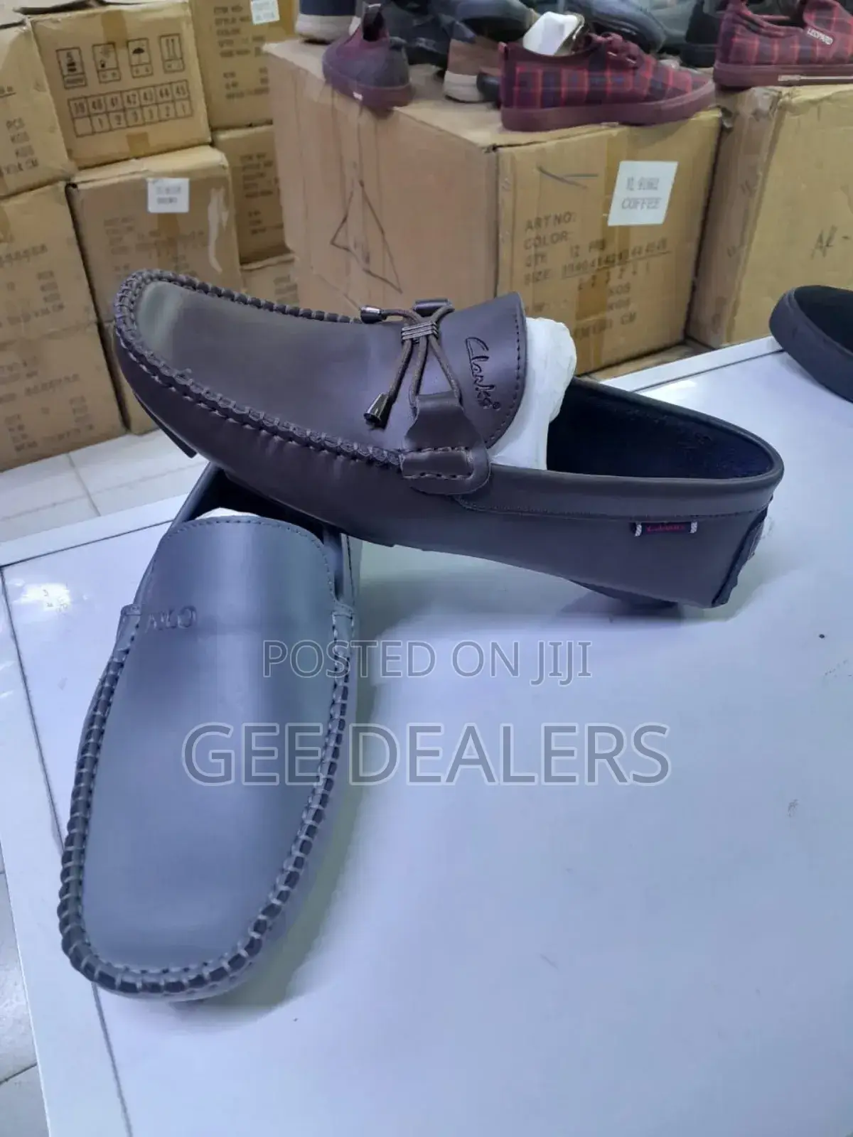 Clarks Loafers Shoes >Polo Leather Loafers Shoes