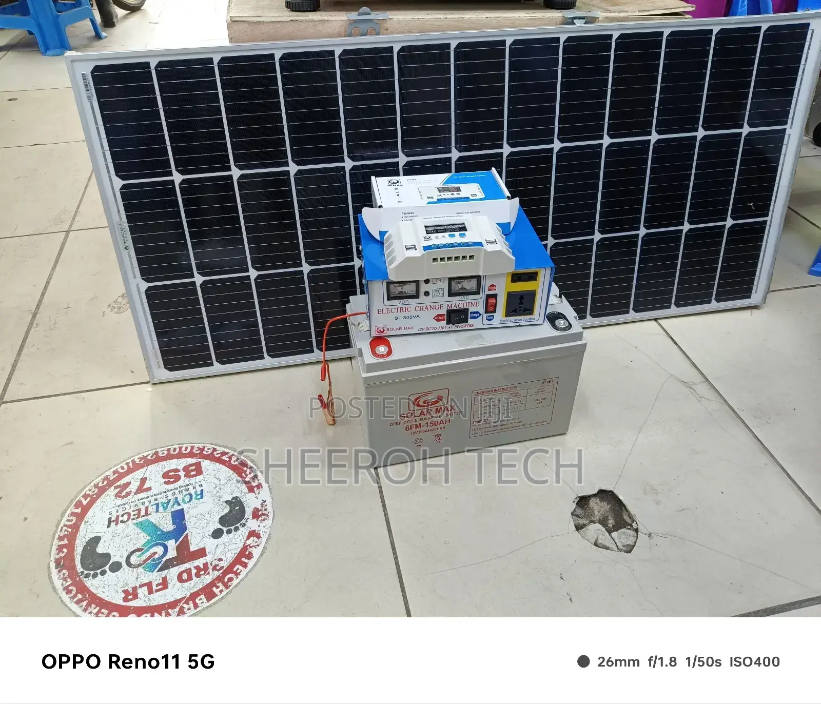 300wts Solar Panels Kit
