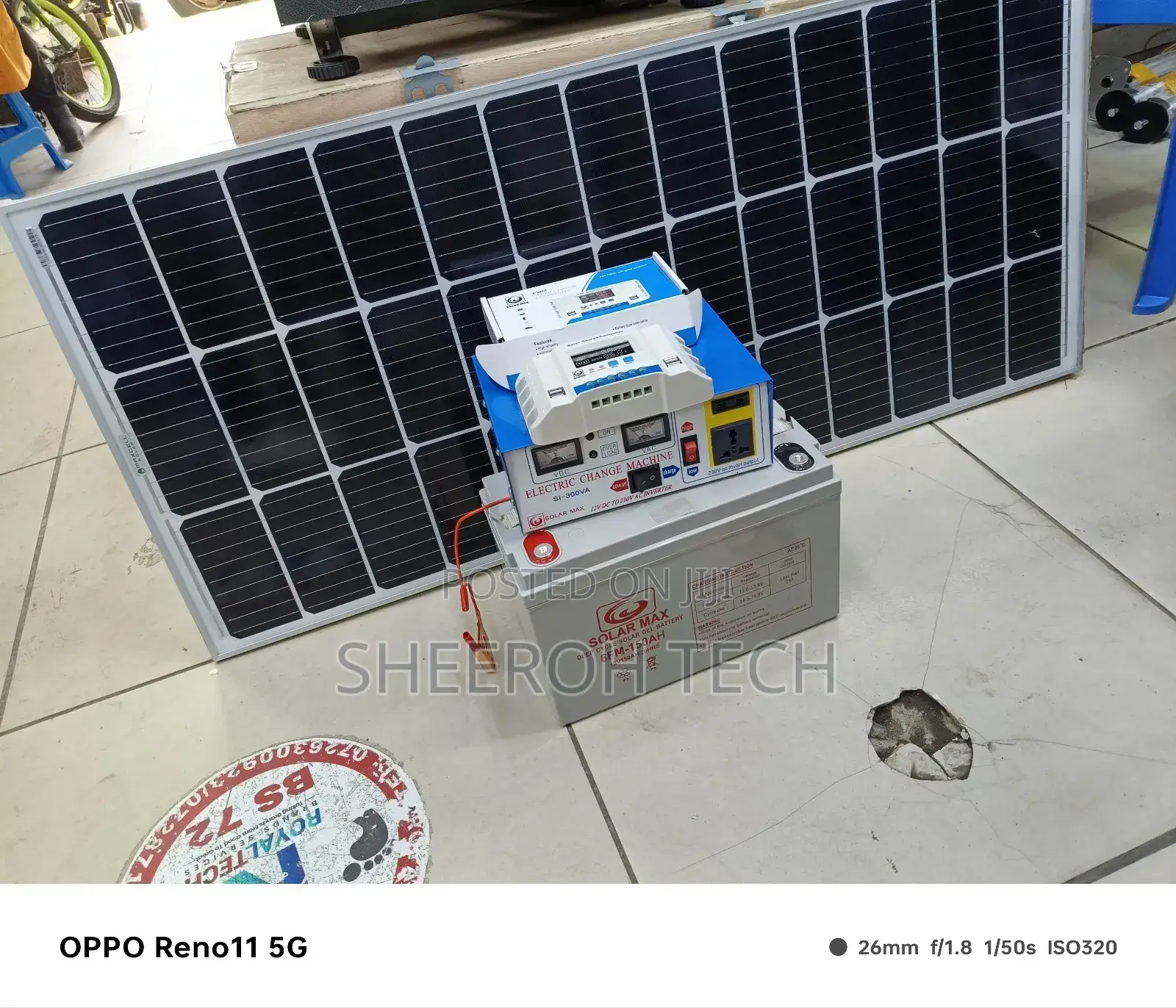 150wtts Complete Solar Kit