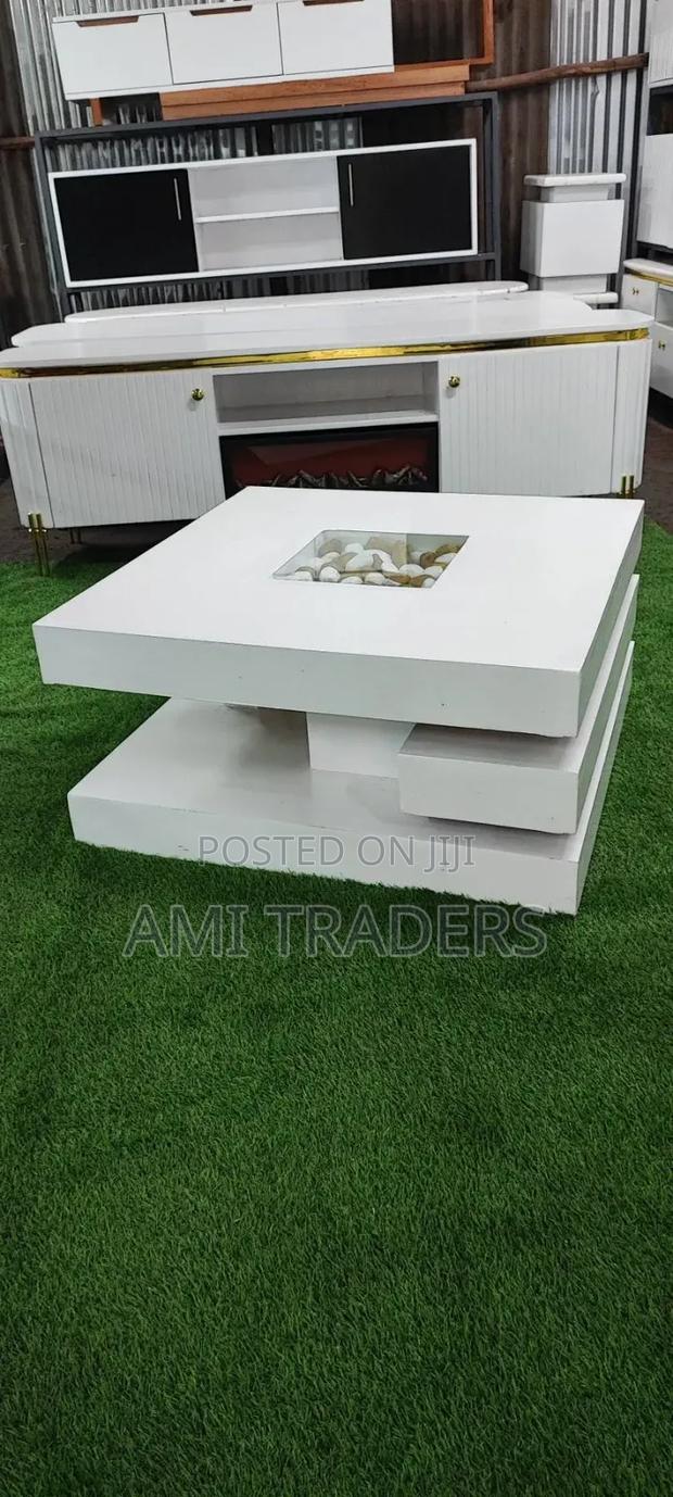 White Coffee Table - main view