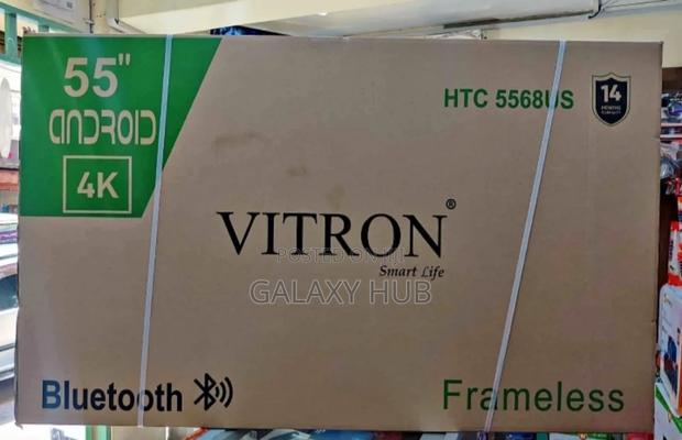 Vitron 55inches Smart Android Flameless Tv With Bluetooth - thumbnail 2