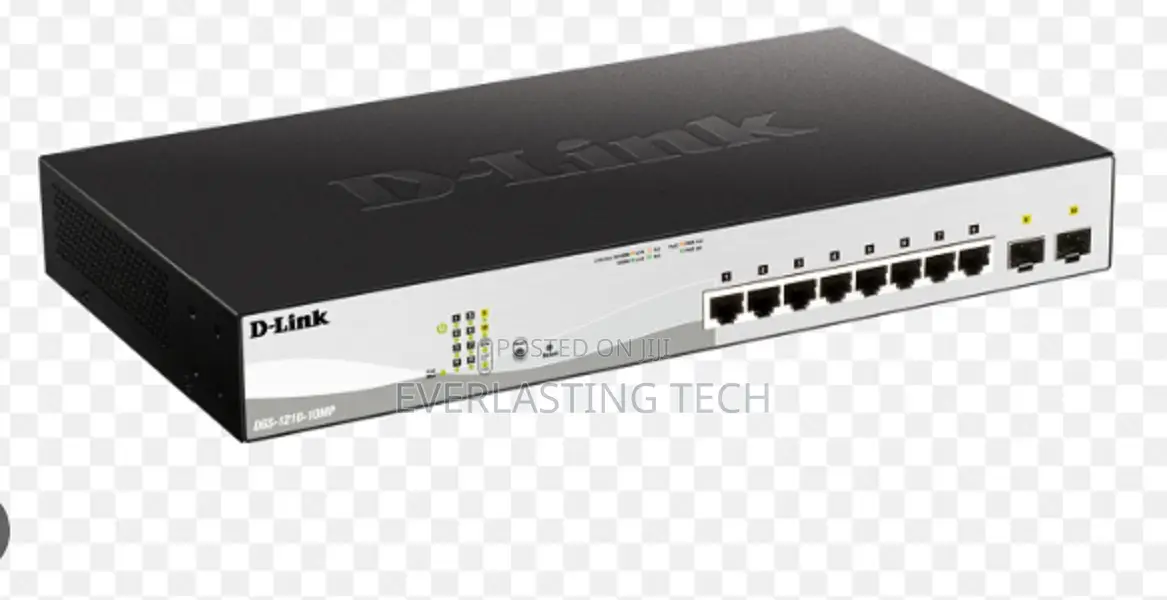 D-Link DGS-1210-10P 8-Ports