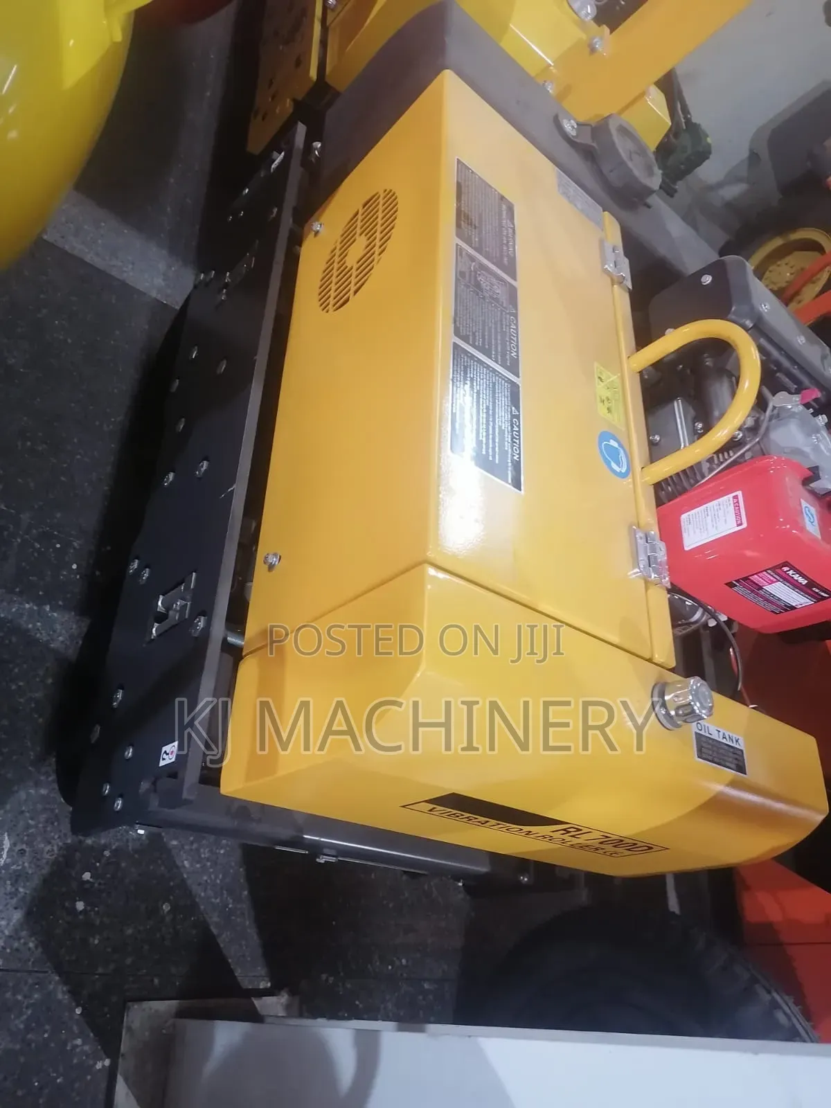 Double Drum Roller Diesel Driven Engine.