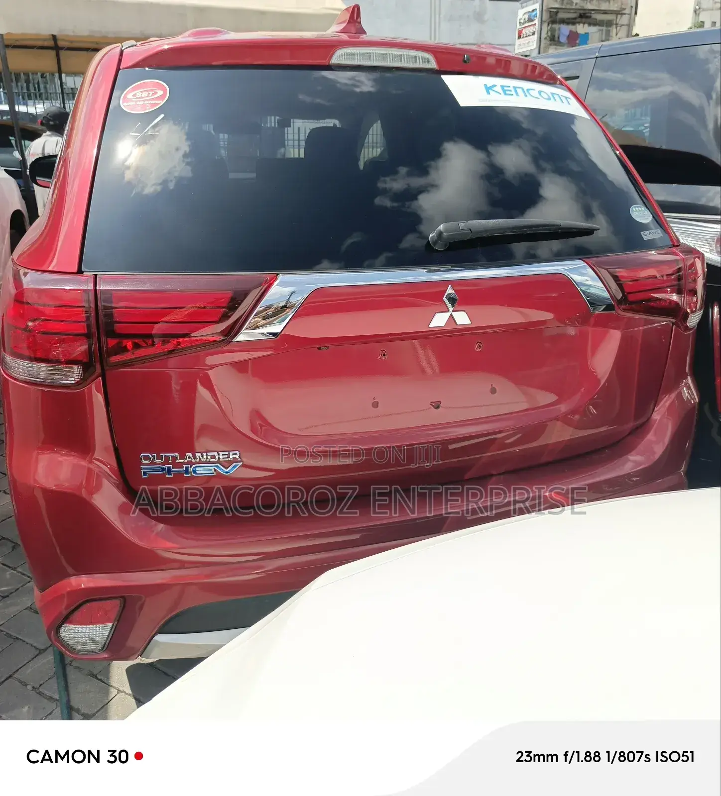 Mitsubishi Outlander 2.0 PHEV AWD 2017 Burgundy