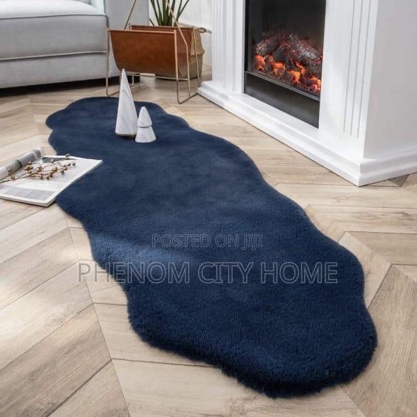 Rabbit Fur Bedside Mat Available