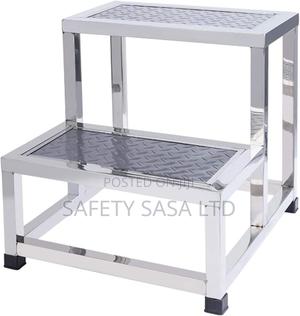 Stainless Steel Medical Step Stool - main view