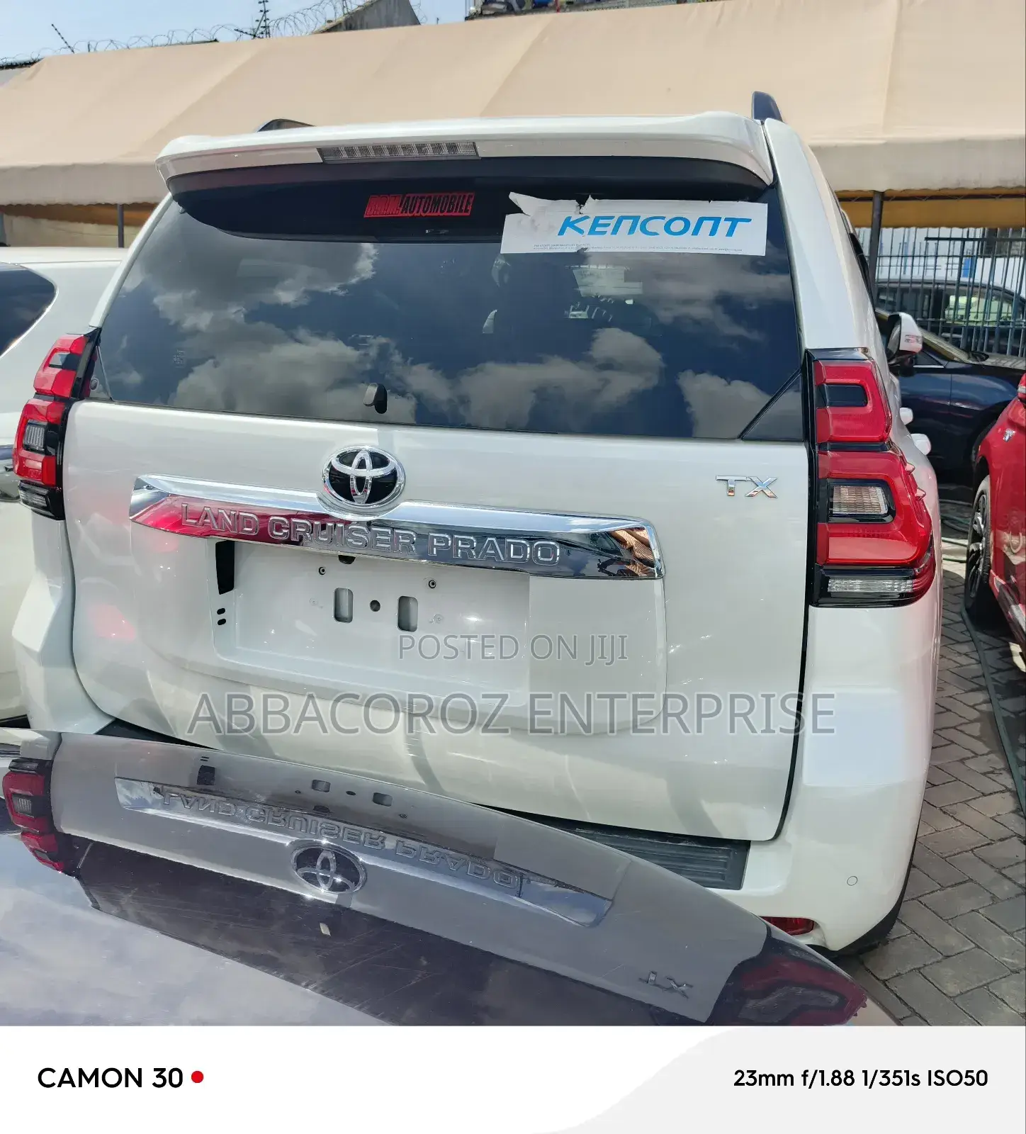 Toyota Land Cruiser Prado 2.7 2017 White