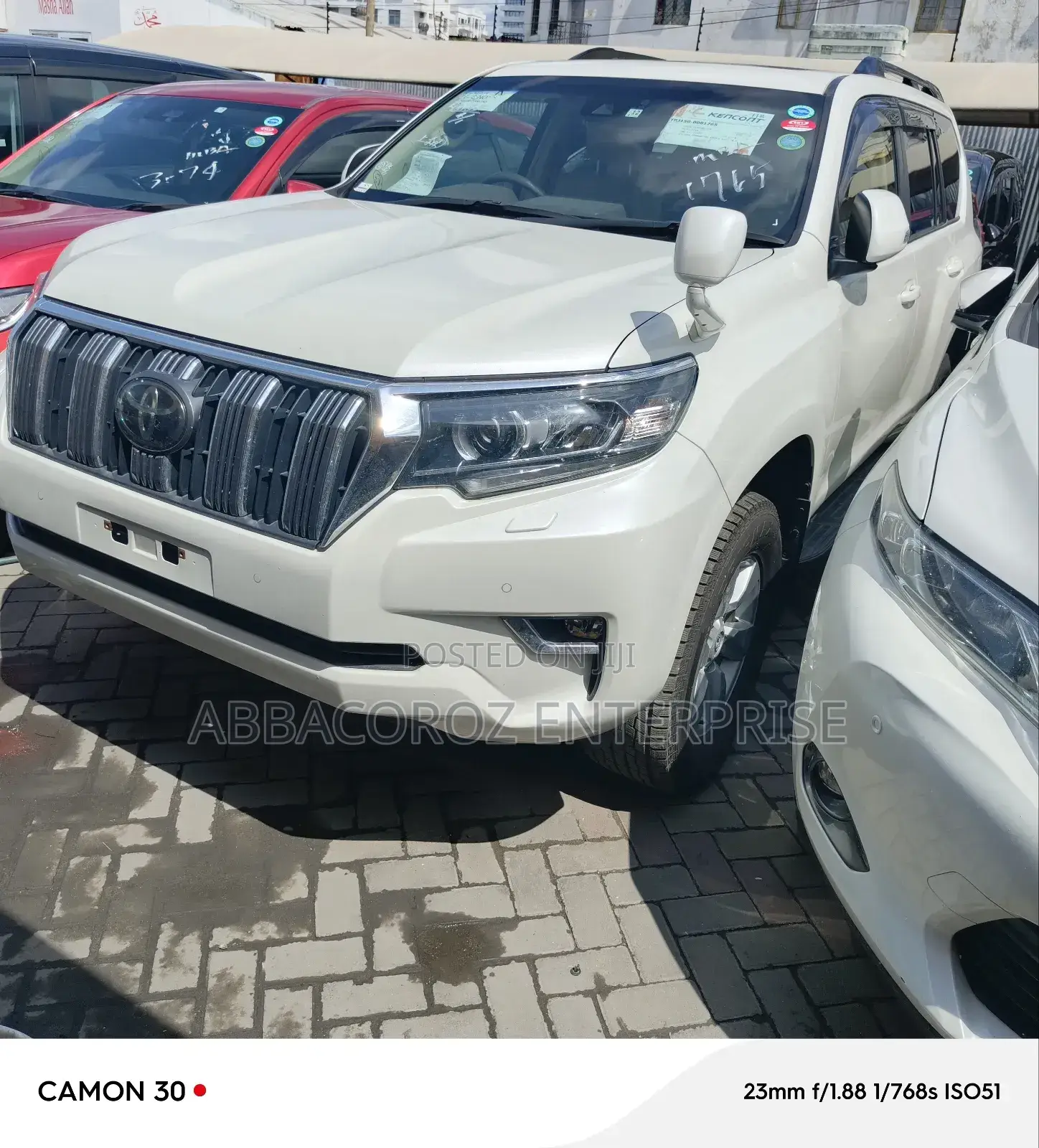 Toyota Land Cruiser Prado 2.7 2017 White