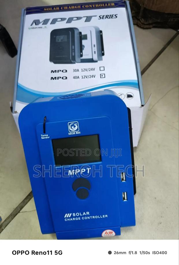 MPPT Solar Controller 40ah - main view
