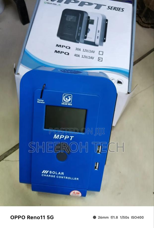 Solar Controller 40ah - main view