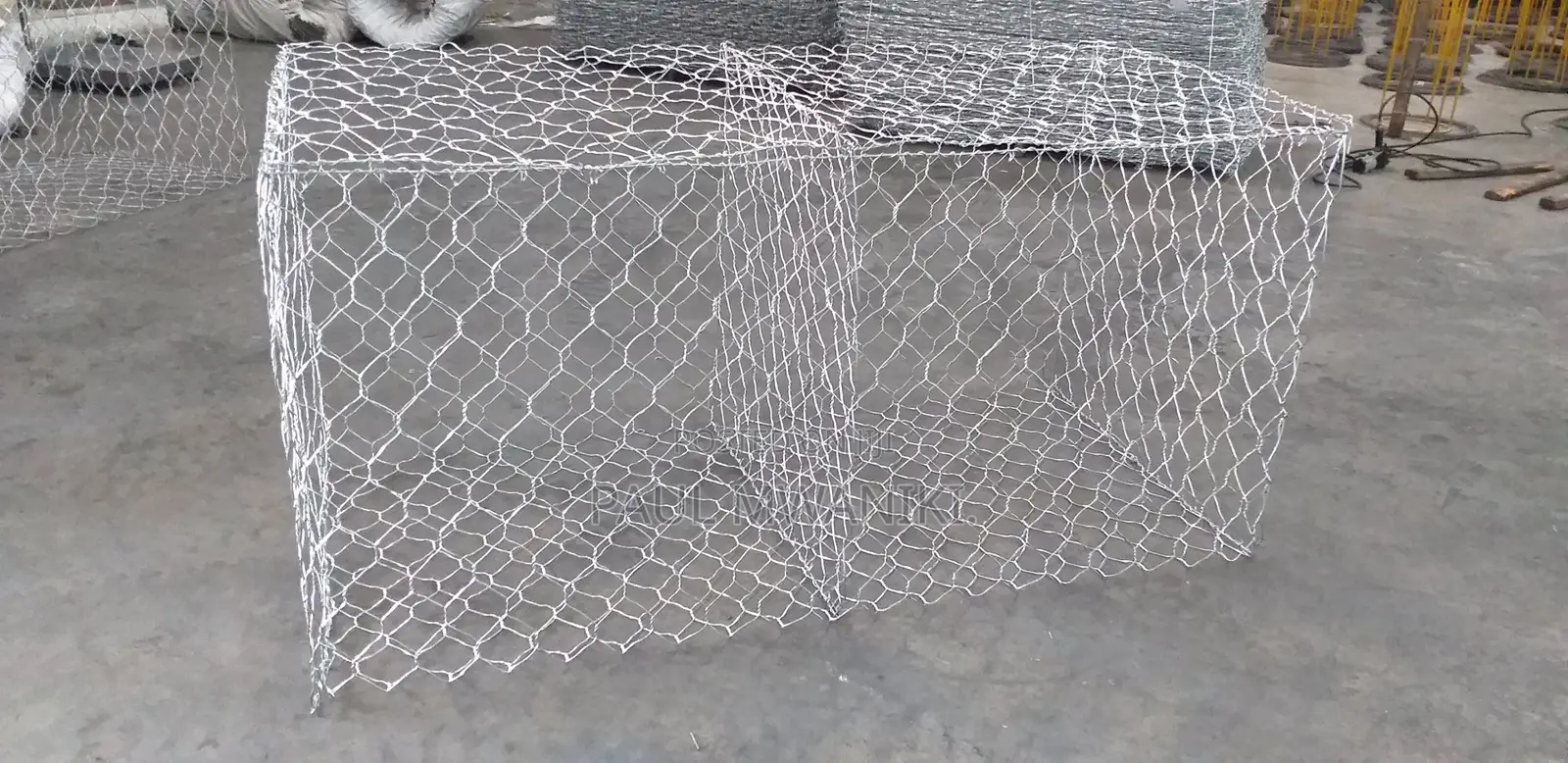Woven Gabion Baskets With Thicker Selvedge Wires