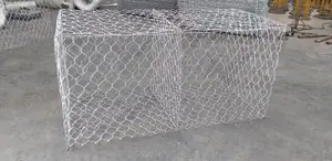 Woven Gabion Baskets With Thicker Selvedge Wires