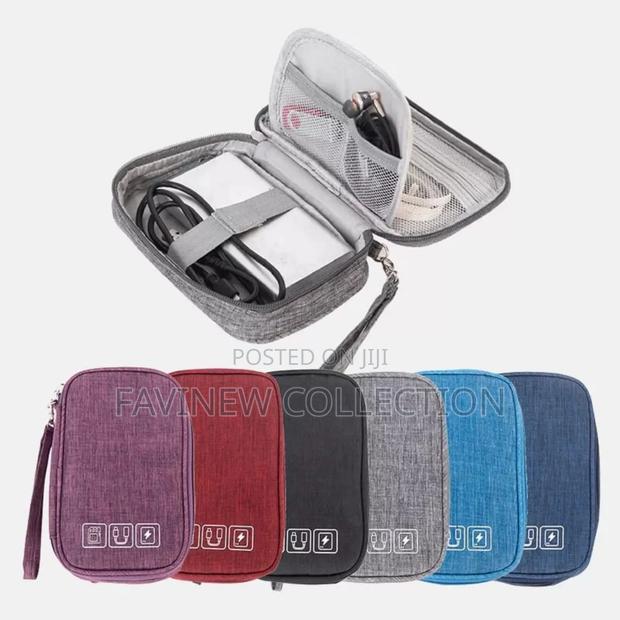 Multipurpose Storage Bag, Portable Cable Bag Organizer