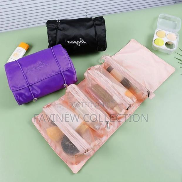 4pcs in 1 Detachable Makeup Bag Large Capacity Pouch