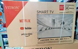 Vitron 55inc Smart Android Flameless Webos Tv With Bluetooth