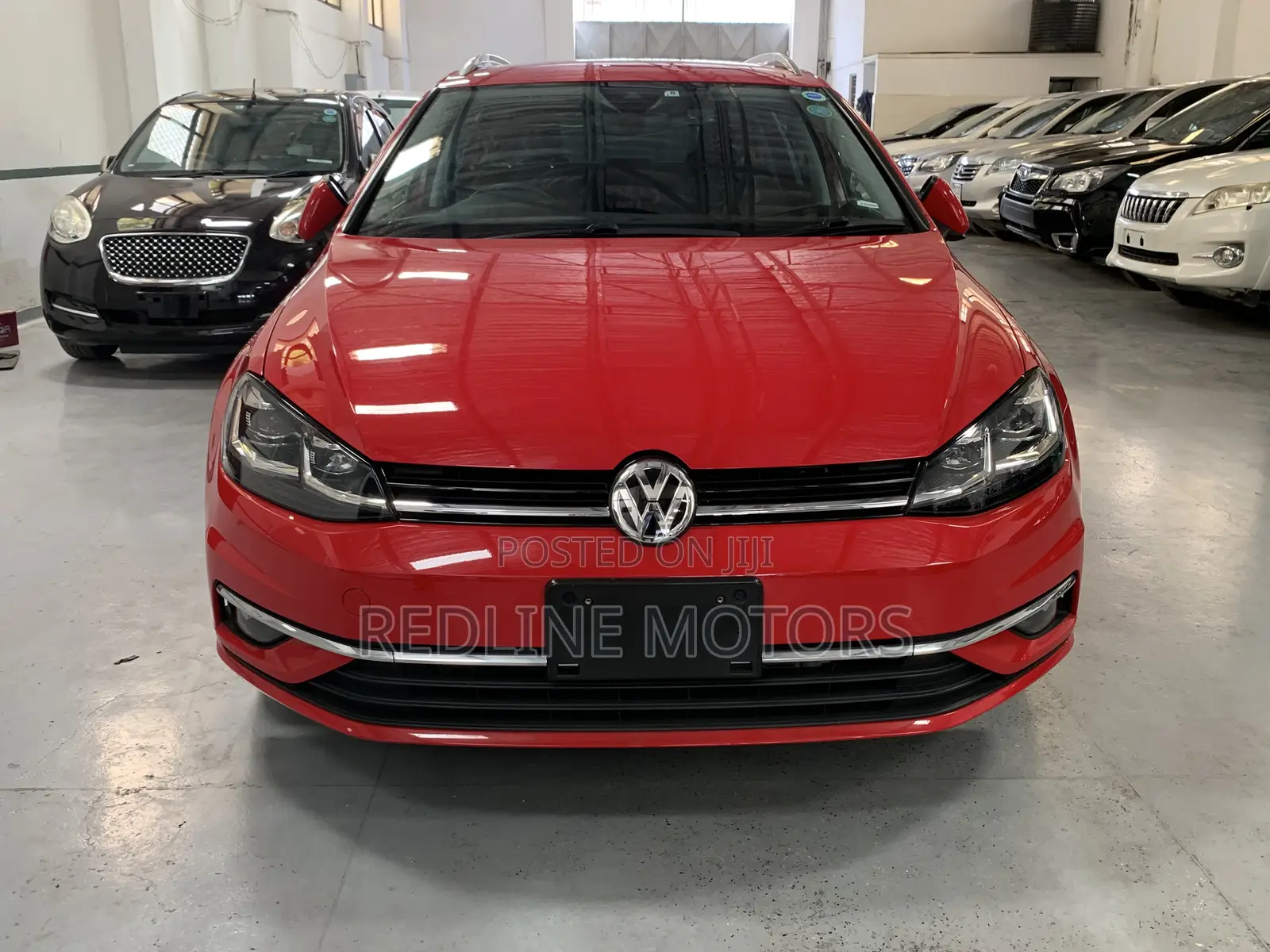 Volkswagen Golf Variant 2017 Red