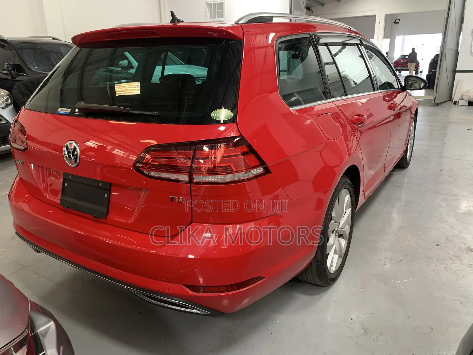 Volkswagen Golf Variant 2017 Red