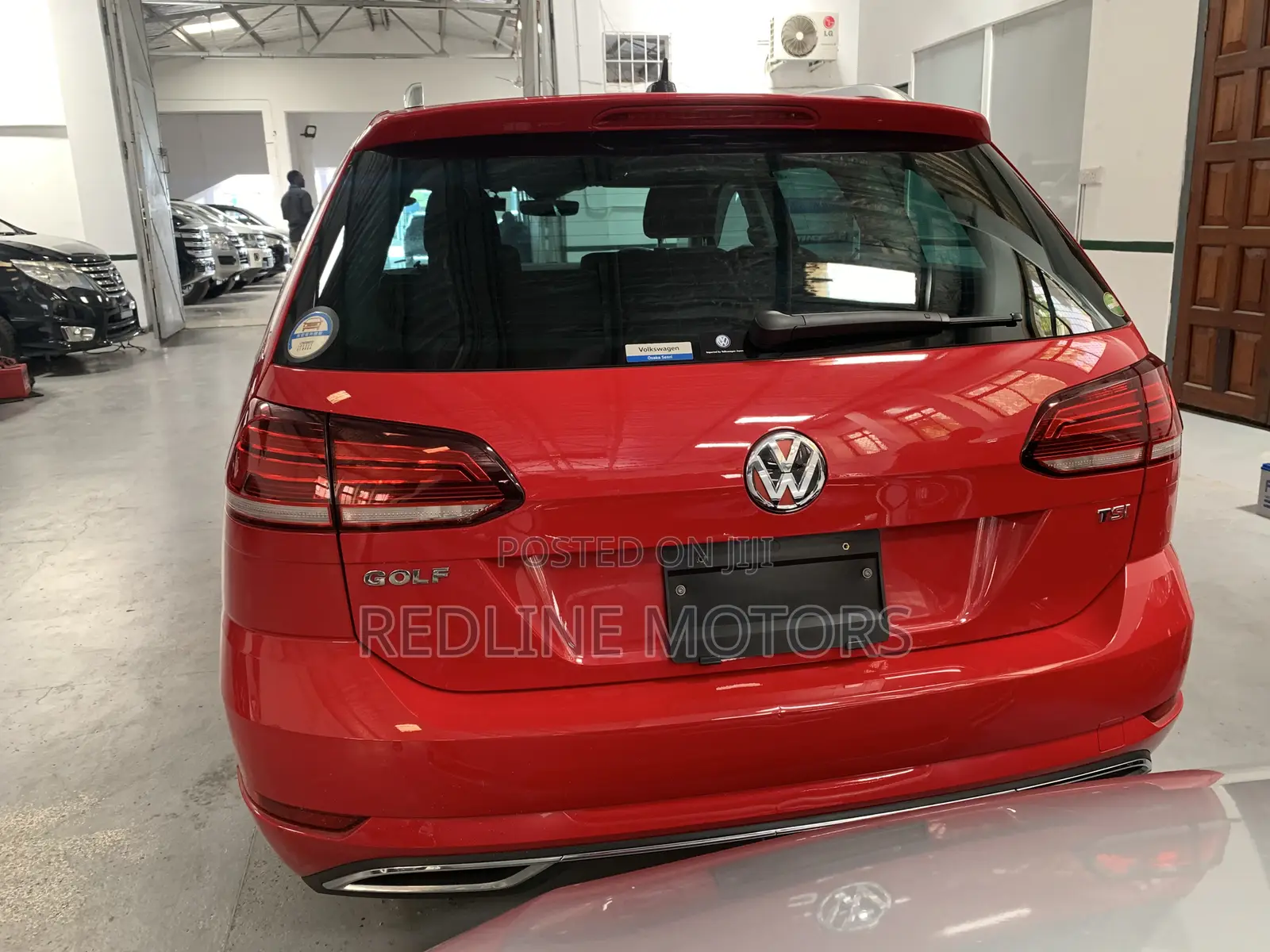 Volkswagen Golf Variant 2017 Red