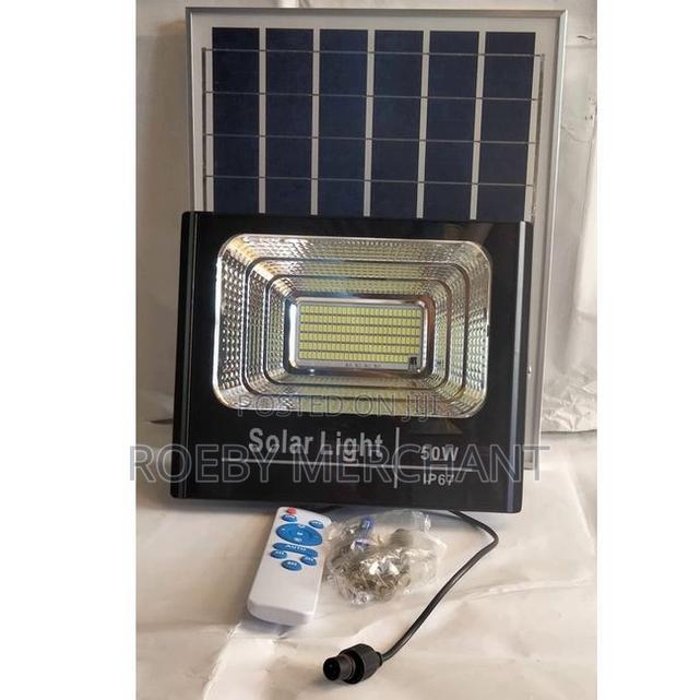 Solar Light 50W Solar Floodlight + Panel - main view